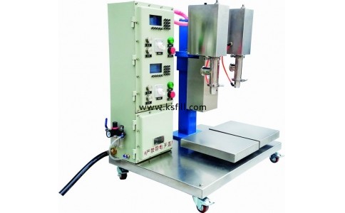 無斗雙頭稀料專用型灌裝機
