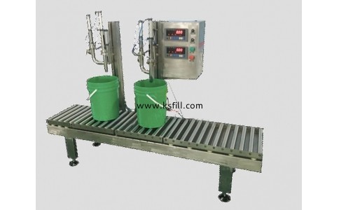 20KG半自動稱重式灌裝機(jī)