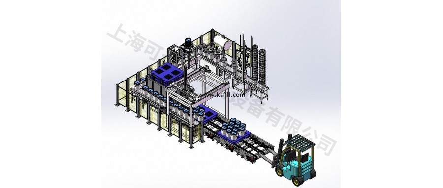 2升防腐涂料緊湊型壓蓋灌裝機(jī)