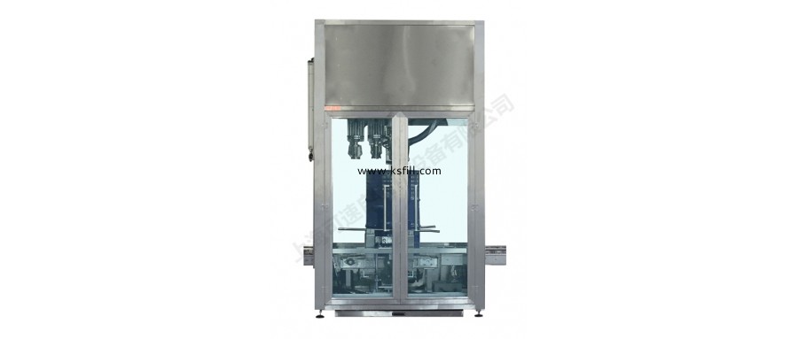 200L油漆涂料自動(dòng)旋蓋灌裝機(jī)