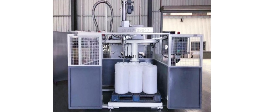 1000L噸桶香蕉水自動(dòng)洗桶桶裝機(jī)