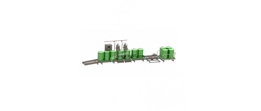 200升強(qiáng)酸全自動(dòng)灌裝機(jī)