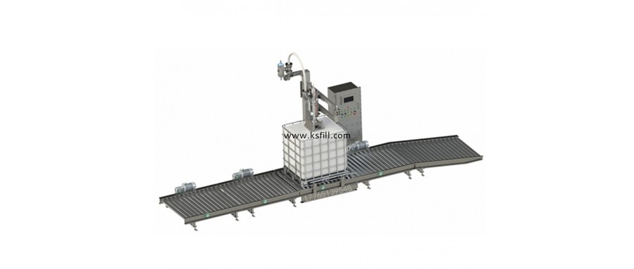 IBC噸桶雙斜坡式灌裝機